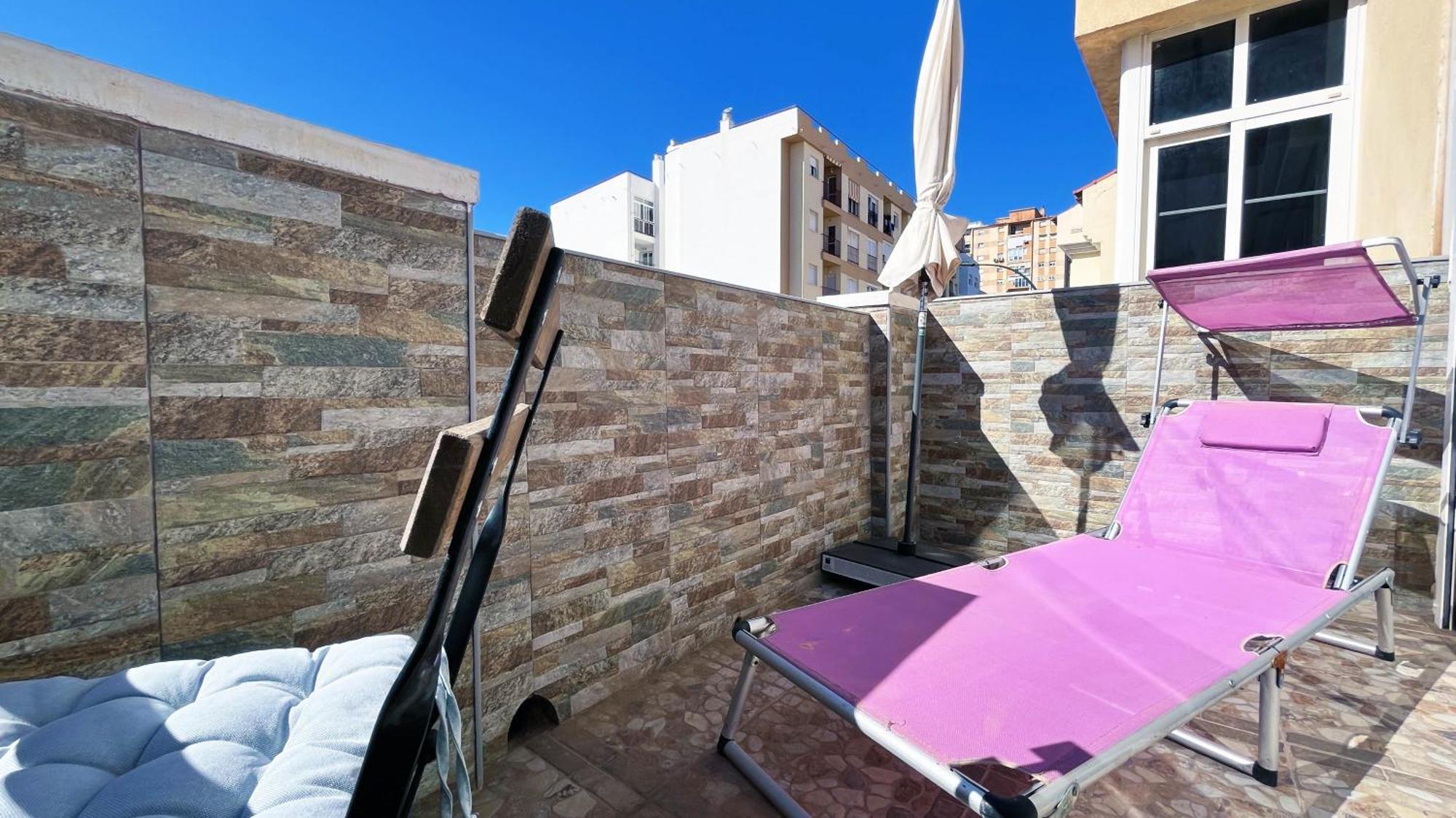 A 5 Minutos De La Playa Con Terraza En Malaga Lejlighed Eksteriør billede