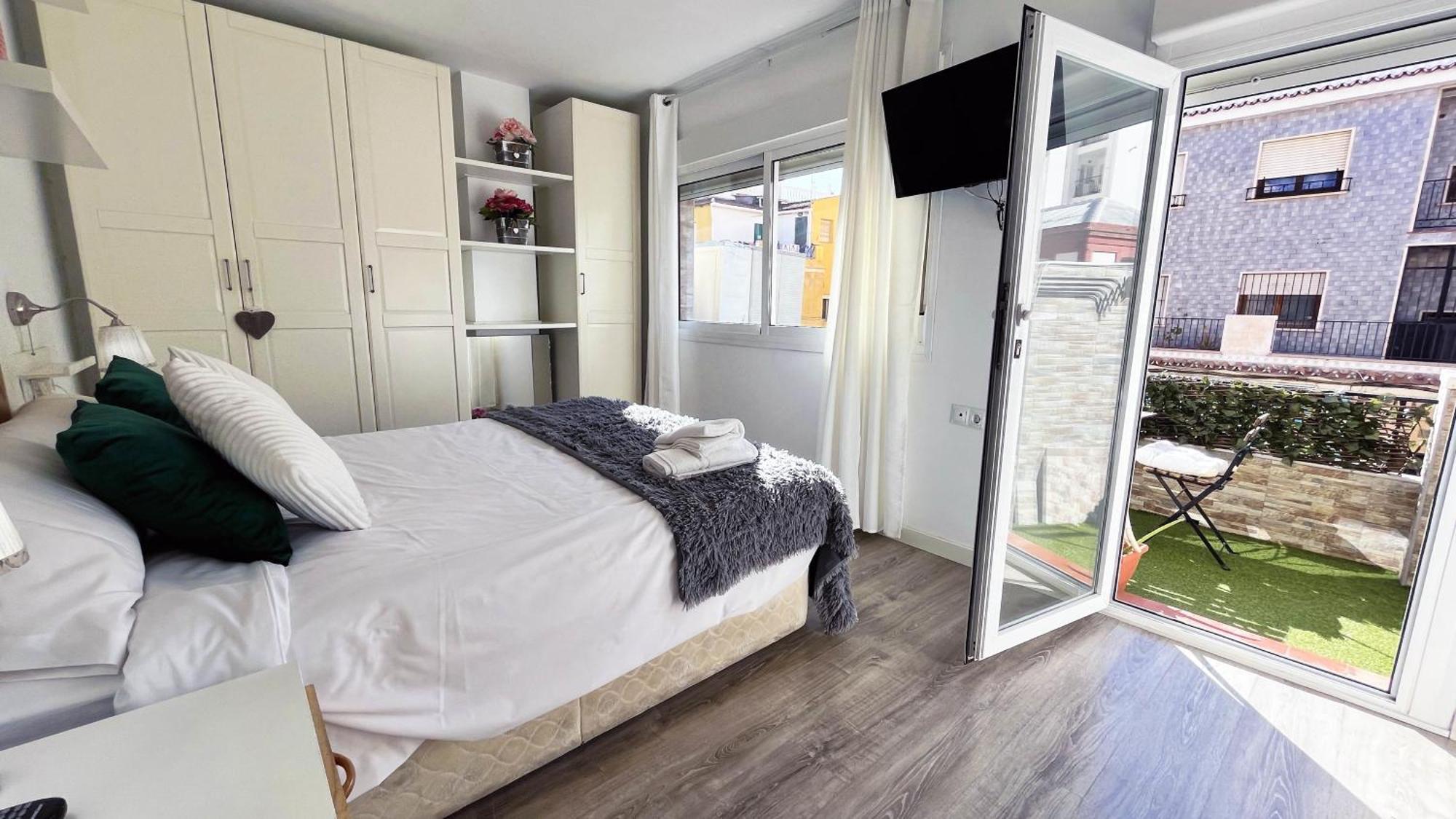 A 5 Minutos De La Playa Con Terraza En Malaga Lejlighed Eksteriør billede