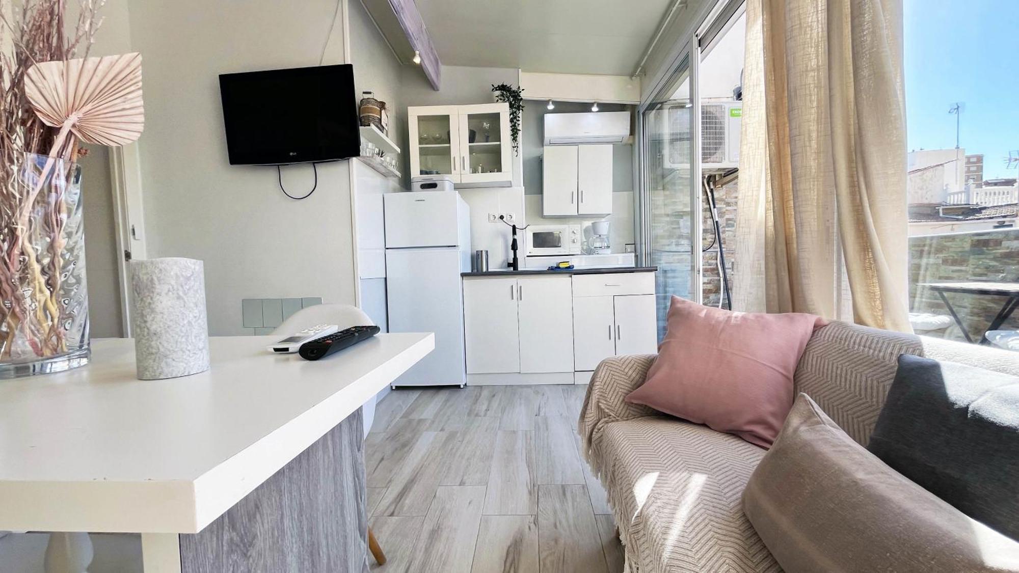A 5 Minutos De La Playa Con Terraza En Malaga Lejlighed Eksteriør billede